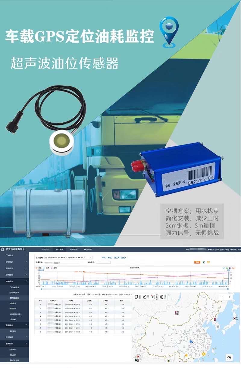 貨車油耗監(jiān)控GPS-貨車油量監(jiān)控GPS